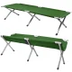 Folding Camping Bed, Green, 187x70 cm