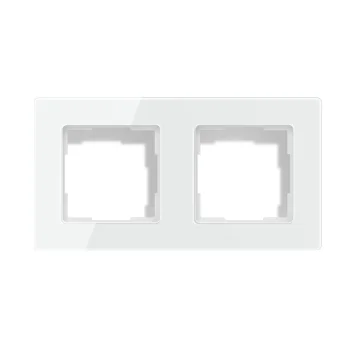 Dubultais slēdža rāmis Avatto TS20 Balts 55x55mm