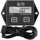 Universal Electronic Tachometer Tach Hour Meter for Gasoline Engines