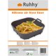 Silicone Insert for Oil-Free Air Fryer, Gray, 20 x 20 cm