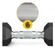 4FIZJO Steel Hex Dumbbell 1 x 5 kg, Black