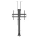 Электрический кронштейн для ТВ Maclean MC-125, 43-88\", VESA 600x400, 60кг, черный