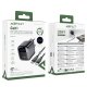 USB-C Wall Charger Acefast A113 GaN PD 20W with Display & Cable Black