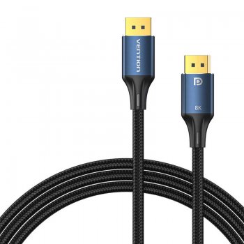 HD DisplayPort 8K kabelis 5m Vention HCELJ (zils) | Cable (Blue)