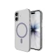 Чехол Puro Lite Mag для iPhone 17, прозрачный с розовым кольцом