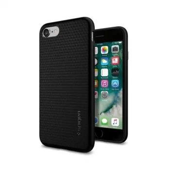 Spigen Liquid Air vāciņš Apple iPhone 7 / 8 / SE 2020 / 2022, melns