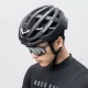 Velosipēda ķivere Rockbros HC-58BK-L 58-61 cm, melna un pelēka