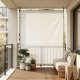 Выдвижная распорная маркиза для балкона MultiGarden, бежевая