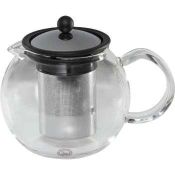 Заварочный чайник с прессом Bodum ASSAM F/INOX, 1 л, черный