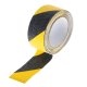 Pretslīdes Aizsargājoša Abrazīvā Līmlente 5cm x 5m, Melna Dzeltena | Anti-Slip Protective Abrasive Adhesive Tape