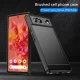 Google Pixel 6 Carbon Flexible Cover TPU Case, Black | Telefona Maciņš Vāciņš Apvalks Bampers