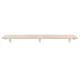 Maclean MC-129 WD Saliekams plaukts / virsma, 100x20cm, 50kg, gaišs koks
