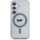 Чехол Karl Lagerfeld Button Karl Head MagSafe для Samsung Galaxy S25, черный