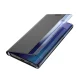 Grāmatiņas tipa vāciņš iPhone 13 Pro ar viedo logu Sleep Case, melns
