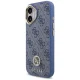 Guess 4G Strass Logo MagSafe vāciņš iPhone 17 - zils | Phone Case Cover