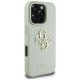 Guess Grained Big 4G Logo vāciņš Apple iPhone 16 Pro zaļš