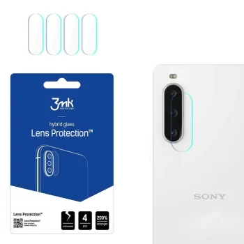 Sony Xperia 10 V Защитное Стекло для Задней Камеры, 4 шт. | 3MK Lens Protection Back...