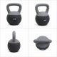 Kettlebell 10 kg Premium with Soft Base, Grey