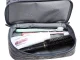Large Waterproof Travel Toiletry Bag with Hook, Grey
