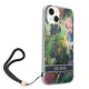 Guess Flower Strap vāciņš iPhone 14 Plus, zils