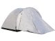 3 vietu tūristu kempinga telts ar moskītu tīklu, guļamtelpa