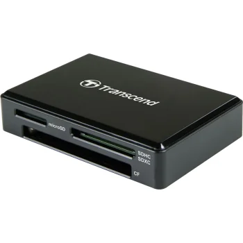 Transcend TS-RDC8K2 USB-C 3.1 Gen 1 atmiņas karšu lasītājs, melns