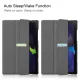 Samsung Galaxy Tab A8 10.5 (2021) (2022) (SM-X200/X205) Trifold Stand PU Leather Hard Protective Cover Case, Grey |...