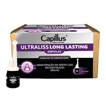 Capillus Ultraliss Forte matu seruma ampulas 10 ml (12 gab.)