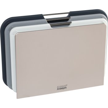 Joseph Joseph Nest Boards 3-Piece Chopping Board Set, Grey