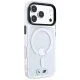 Чехол BMW M IML Glossy Metal Logo & Trims MagSafe для iPhone 17 Pro / 18 Pro, прозрачный