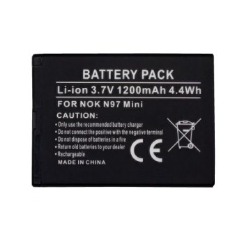 Extra Digital Battery for Nokia BL-4D (E5, E7, N8, N97 Mini)
