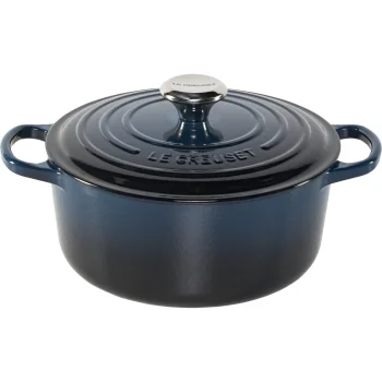 Le Creuset Signature Round Cast Iron Casserole 24 cm Nuit