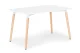 Обеденный стол Modernhome KJSDT-01-120X60 120x60 см, Матовый Белый
