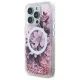 Guess GUHMP16LLFMWTP iPhone 16 Pro 6.3" розовый/розовый жесткий чехол Liquid Glitter...