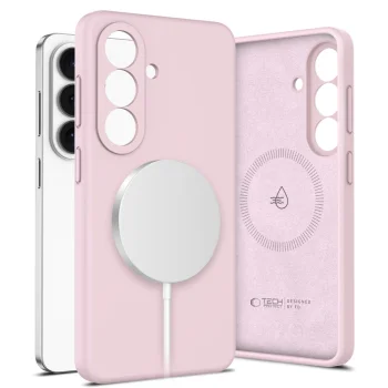Чехол Tech-Protect для Samsung Galaxy S26 Silicone MagSafe, розовый
