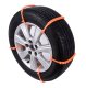 Pretslīdēšanas lentes 10gab oranža | Anti-slip bands 10pcs orange