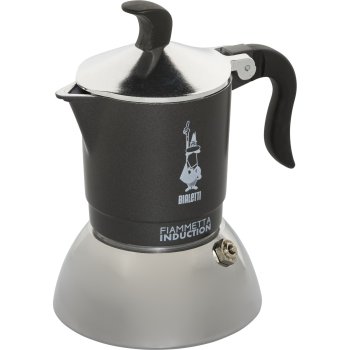 Bialetti Fiammetta Induction espresso kafijas automāts, 2 tasītes, pelēks
