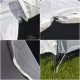 3-Person Tourist Camping Tent with Vestibule and Carry Bag