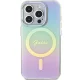 Guess iPhone 15 Pro Max Case IML Iridescent MagSafe, Purple
