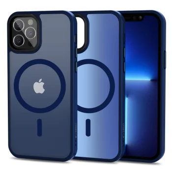 Чехол Tech-Protect MagMat MagSafe для iPhone 12 / 12 Pro Matte Navy Blue