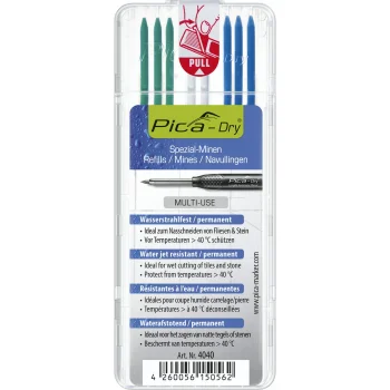 Грифели для маркера Pica DRY Special 2.8 мм, 8 шт., разноцветные