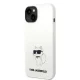Karl Lagerfeld Silicone Choupette MagSafe vāciņš iPhone 14 Plus, Balts