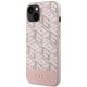 Guess iPhone 14 Plus Case GCube Stripes MagSafe, Pink