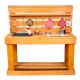 Backyard Wooden Kitchen with Accessories, 98x100x40cm