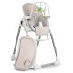 Nukido Belo daudzfunkcionāls barošanas krēsliņš ar rotaļlietu loku, pelēks