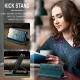 Samsung Galaxy A34 (SM-A346) CASEME Wallet Magnetic Leather Case Cover, Blue | Telefona Vāciņš Maciņš Apvalks...