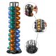 Rotating Coffee Capsule Holder for Nespresso (40 pcs), Black