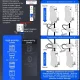 Умный датчик электроэнергии Tuya 1P+N 63A Wi-Fi