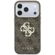 Чехол Guess для iPhone 18 Pro / 17 Pro, 4G Big Resin Logo, коричневый