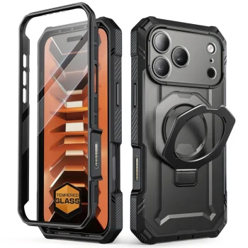 Чехол Supcase Grip Pro Mag MagSafe для iPhone 18 Pro Max / 17 Pro Max, черный